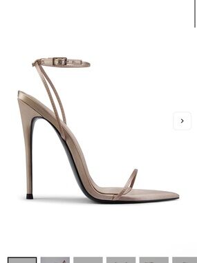 ANDX sandal- taupe crepe FEMME LA